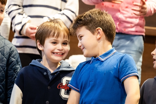 Kinder der Domsingschule beim Klemensfest